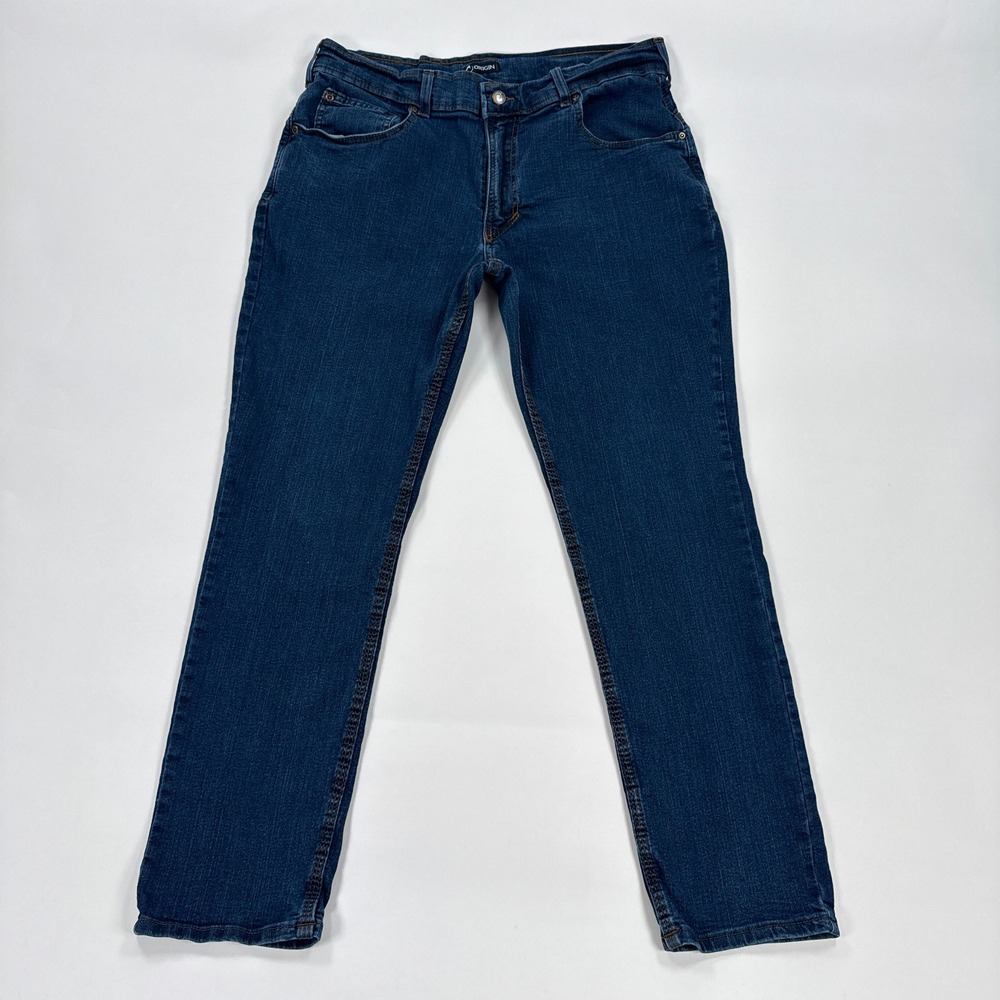 Origin Mens Jeans 34x30 Blue Fighter Fit Made in USA Denim Delta 68 Americana